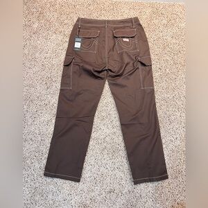True Religion Men's Chocolate Cargo Pants